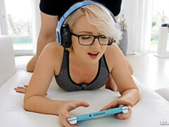 Grosser arsch, Grosser schwanz, Blondine, Blasen, Natürlichen titten, Kurzes haar, Jungendliche (18+), Titten