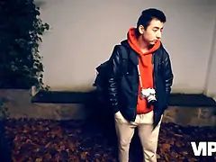 Gehörnter ehemann, Freundin, Hd, Japanische massage, Zierlich, Pov, Rasiert, Tätowierung