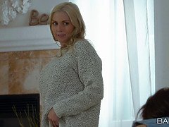 Grosse titten, Blondine, Vollbusig, Fingern, Lecken, Orgasmus, Muschi, Arsch lecken