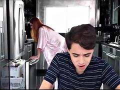 Fucking My Horny Redhead Stepmom: Big Tits, Blowjob  Anal Porn