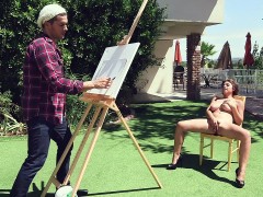 Tetas grandes, Tetona, Tetas naturales, Al aire libre, Sexo soft