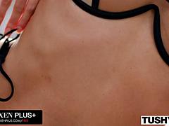 TUSHY Feisty Redhead Audrey Reid Puts Her The Test In Passionate Outdoor Anal Adventure