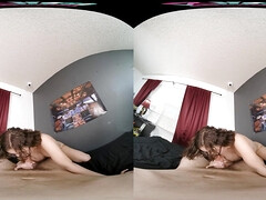 Enthousiasteling, Grote kont, Grote mammen, Hd, Klein, Gezichtspunt, Roodharige vrouw, Tiener