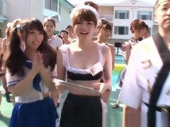 Asiatique, Groupe, Hd, Japonaise, Public