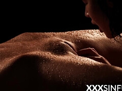 美女, エロティック, 女, 指いじり, レズビアン, なめる, オマンコ, オッパイの