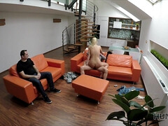 Blondine, Schwanz, Hardcore, Hd, Zierlich, Titten