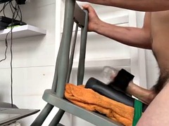 アナル, デカチン, 黒人, イく瞬間, ゲイ, ドイツ人, オナニー, おもちゃ