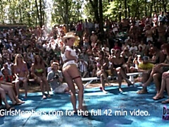 Concours, Exhib, Hd, Fête, Public, Mouillée