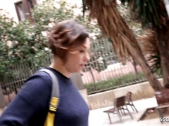 素人, 巨大クリトリス, イマラチオ, チン, ドイツ人, ハードコア, お金, スペイン人