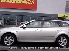 Cocu, Tchèque, Doigter, Hd, Léchez, Argent, Pov, Réalité