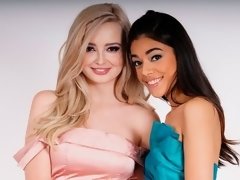69, Doigter, Embrassement, Léchez, Masturbation, Chatte, Adolescente, Nénés