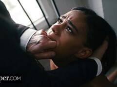 Cul, Noire, Bondage, Brunette brune, En levrette, Domination, Fétiche, Adolescente