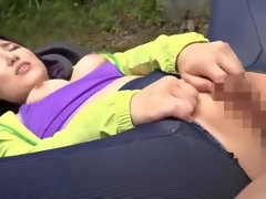 In den arsch, Asiatisch, Blasen, Dildo, Hd, Öffentlich, Weibliche ejakulation, Spielzeuge