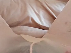 Travestiet, Hakken, Ondergoed, Masturbatie, Slipje, Panty, Shemale, Speelgoed
