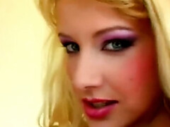 Arsch, Blondine, Spermaladung, Dildo, Hardcore, Masturbation, Strümpfe, Spielzeuge