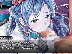 Grote mammen, Japaans, Tieten likken