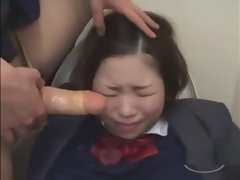 Aziatisch, Japaans, Lesbisch, Spuiten, Voorbinddildo, Tiener