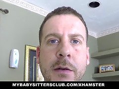 ベビーシッター, デカチン, ブロンド, 捕まる, 顔射, 小柄, 剃毛, ガリガリ