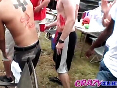 18, ブロンド, フェラチオ, 茶髪の, 大学生, ヨーロピアン, 顔射