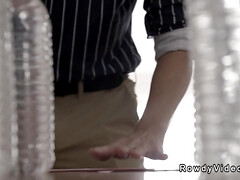 Anal, Asiático, Mamada, Gay, Pajear, Músculo, Chupando, Tatuaje