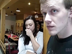 18 ans, Brunette brune, Couple, Hd, Pov, Public, Chatte, Réalité