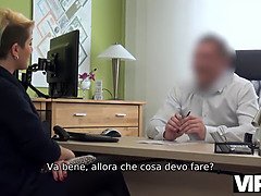 面接, フェラチオ, カップル, チェコ, Hd, お金, 息子, ティーン