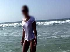 Leie, Strand, Grosser schwanz, Blasen, Hd, Im freien, Zierlich, Jungendliche (18+)