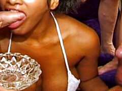 Tetas grandes, Mamada, Británico, Bukkake, Corridas, Ébano, Grupo, Chupando