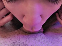Amateur, Grosse bite, Sucer une bite, Mignonne, Pov, Suçant, Adolescente