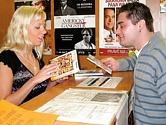 Большой член, Блондинки, Собачьи, Джинсы, Натуральные сиськи, На публике, Молоденькие, Сиськи