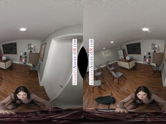 18, デカパイ, フェラチオ, チン, Hd, なめる, 下着, ストッキング