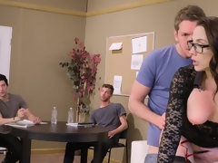 In den arsch, Schönheit, Grosse titten, Braunhaarige, Hochschule, Doppelpenetration, Milf, Nass