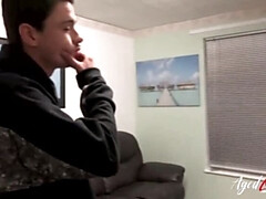 フェラチオ, 巨乳な, お婆さん, ハードコア, なめる, 熟年, 淫乱熟女, 母