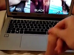 Leie, Grosser schwanz, Schwarz, Schwarz, Schwul, Handjob, Interrassisch, Masturbation