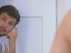 Sucer une bite, Couple, Faciale, Hd, Léchez, Seins naturels, Chatte, Plan cul à trois