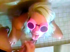 Leie, Blasen, Spermaladung, Fetisch, Hd, Natürlich, Muschi, Titten