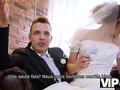 結婚, カップル, チェコ, Hd, お金, ストッキング, 妻