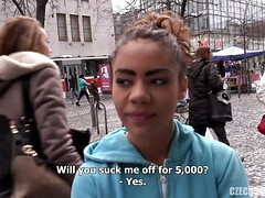 Young brunette Gypsy lady fucks for quick cash - Hardcore outdoors