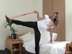 お尻, ブロンド, 毛深い, 下着, オナニー, タトゥー