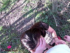 Enthousiasteling, Grote kont, Sperma shot, Buiten, Openbaar, Tiener