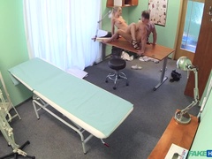 Leie, Betrug, Paar, Arzt, Hundestellung, Fingern, Büro, Muschi