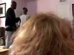 Verga grande, Corridas, Polla, Ébano, Grupo, Maduro, Madres para coger, Trio