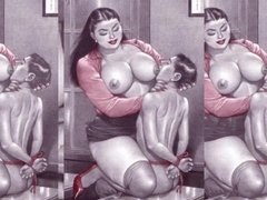 Belle grosse femme bgf, Bondage domination sadisme masochisme, Bondage, Compilation, Face assise, Seins naturels, Orgasme, Rétro ancien