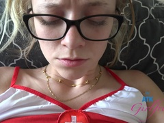 Amateur, Novia, Aceite, Orgasmo, Pov, Afeitado, Flaco, Tetas