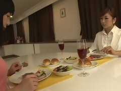 アナル, 浴室, 指いじり, 日本人, レズビアン, 淫乱熟女