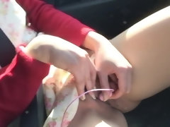 Leie, Asiatisch, Auto, Hd, Masturbation, Milf, Spielzeuge, Vibrator