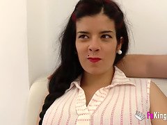 エロ熟女, 旦那, 淫乱熟女, 母, ペニス, 妊娠, スペイン人, 三人