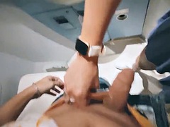 Amateur, Sucer une bite, Couple, Tir de sperme, Branlette thaïlandaise, Pov, Public, Nénés