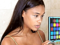 Cuarto de baño, Negro, Mamada, Morena, Peludo, Pajear, Interracial, Flaco