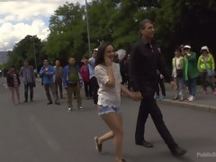 アナル, フェラチオ, ボンデージ, 女, 陵辱, 公共, お仕置き, 奴隷